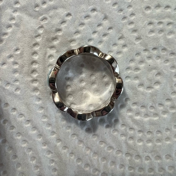Sterling Silver Larimar Stone Ring. Size 7 - Picture 4 of 5
